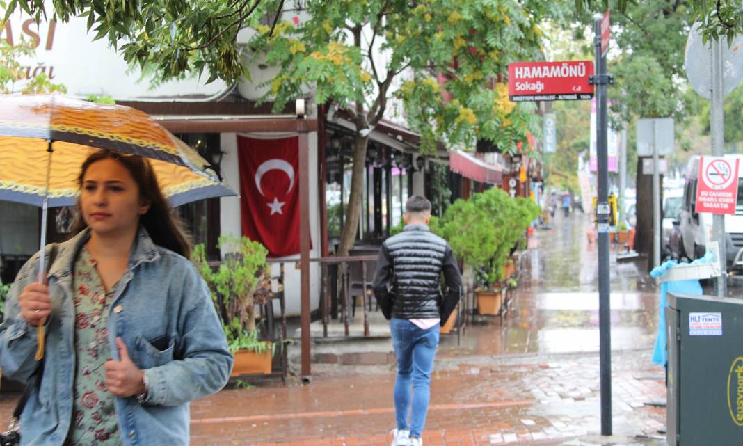 Ankara’da yağış etkili oldu 7