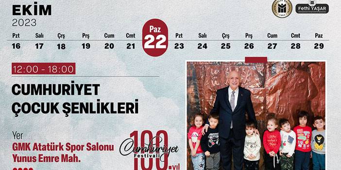 Yenimahalle'de 100. yıl etkinlikleri: Birbirinden ünlü isimler sahne alacak 4