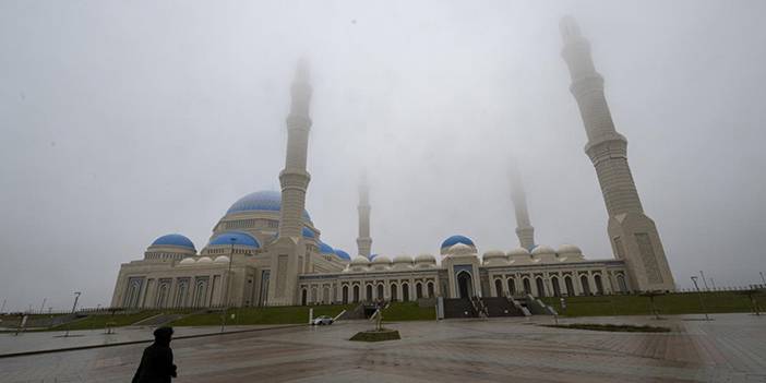 Orta Asya'nın en büyük camisi belli oldu! Görenler adeta büyüleniyor 1