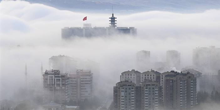 Ankara'da sis manzarası 1