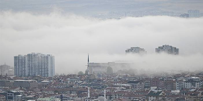 Ankara'da sis manzarası 2