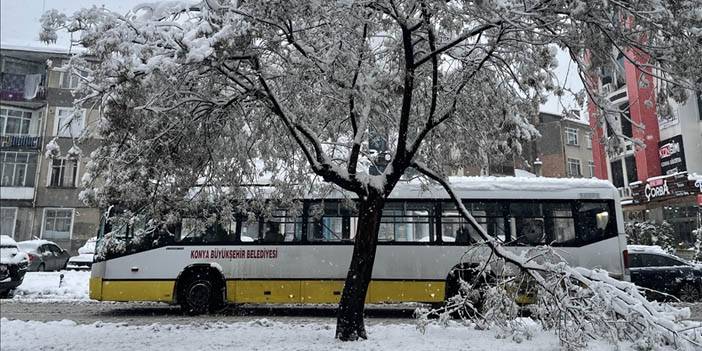 Dikkat meteoroloji uyarıyor! Konya'da kar yağışı bekleniyor 4