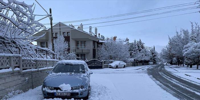 Dikkat meteoroloji uyarıyor! Konya'da kar yağışı bekleniyor 5
