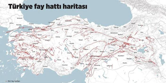 Türkiye’de fay hattı haritası güncellendi: Artık oralar da tehlike altında! 5