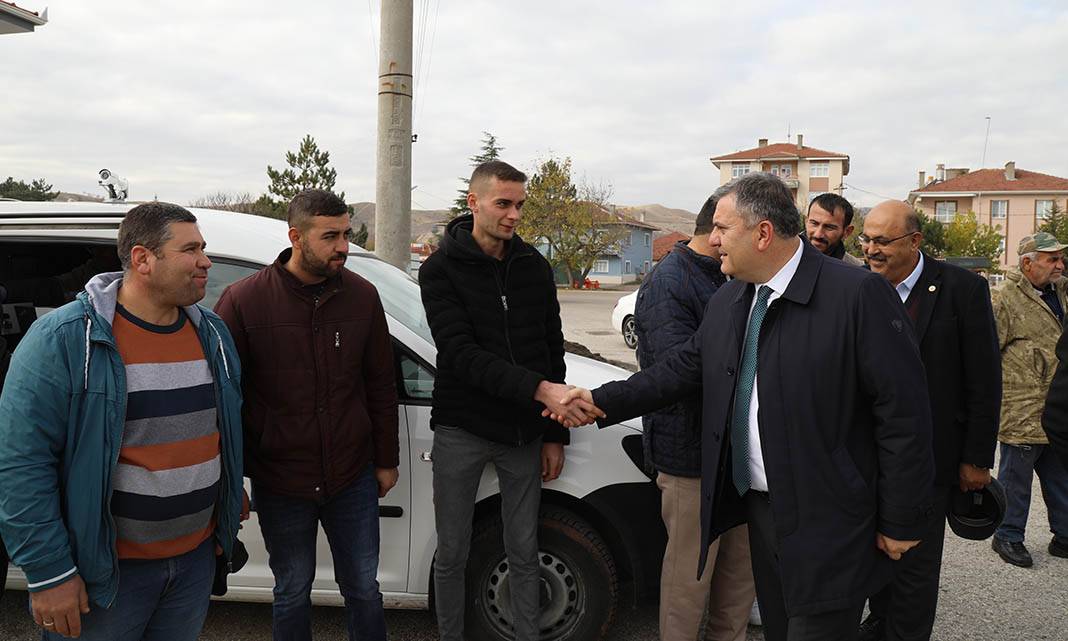 Çubuk’ta çiftçilere “Gezici Araç Muayene İstasyonu” hizmeti 8