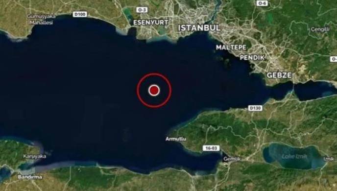 İstanbul'da bir deprem daha oldu 4