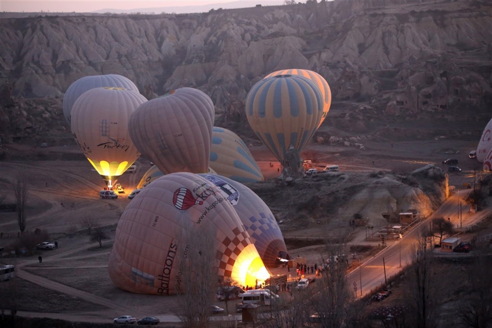 Kapadokya sıcak hava balonları 9