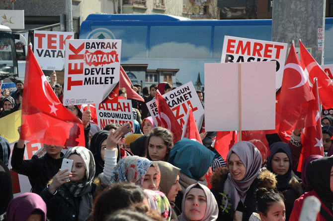 On binlerce Pursaklarlı Mehmetçiğe destek için yürüdü 2