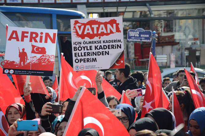 On binlerce Pursaklarlı Mehmetçiğe destek için yürüdü 4