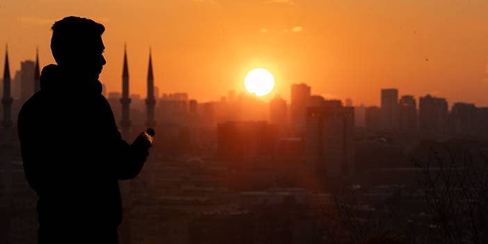 Ankara'dan göz kamaştıran gün batımı manzaraları 4