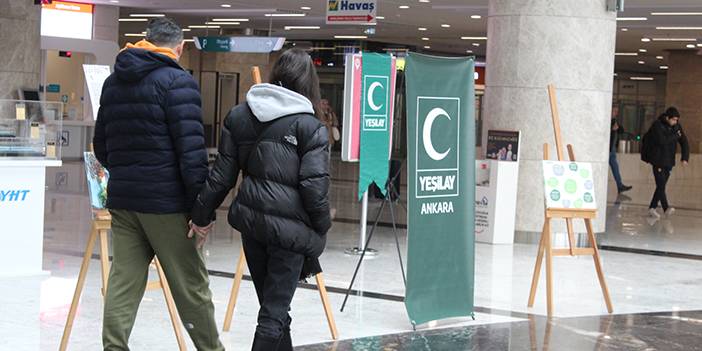 Bağımlılığa dikkat çekmek için, Ankara Tren Garı'nda sergi açıldı 10