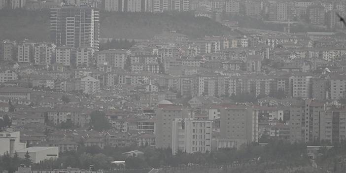 Ankara'da toz taşınımı böyle görüntülendi 9