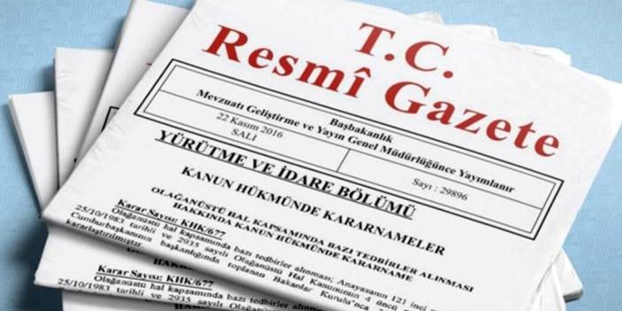 Resmi Gazete'de yayımlandı: Atama kararları açıklandı 3