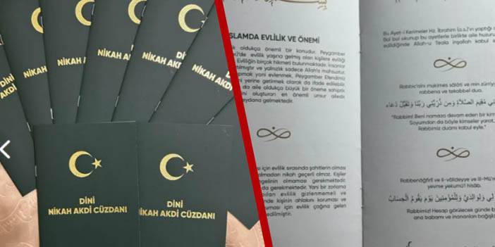 Dini Nikah'a resmiyet mi geliyor? Sosyal medyada yayınlandı 2