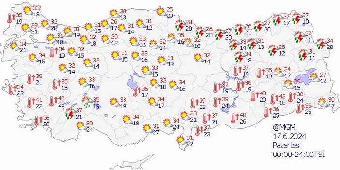 Sıcaklıklar 6 derece birden yükselecek 1