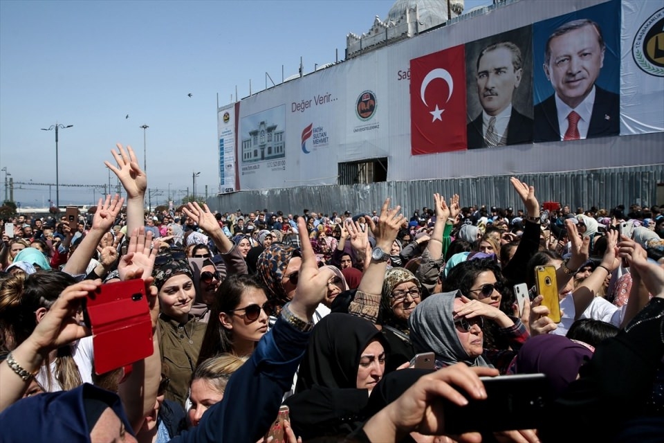 Erdoğan Mısır Çarşısı'nın açılış törenine katıldı 15