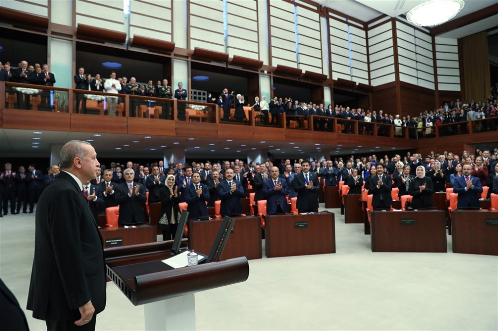 Cumhurbaşkanı Erdoğan Meclis’te yemin etti 11