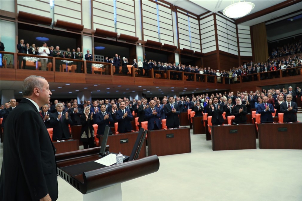 Cumhurbaşkanı Erdoğan Meclis’te yemin etti 12