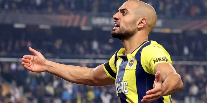 Fenerbahçe'li Amrabat tarihe geçti 2