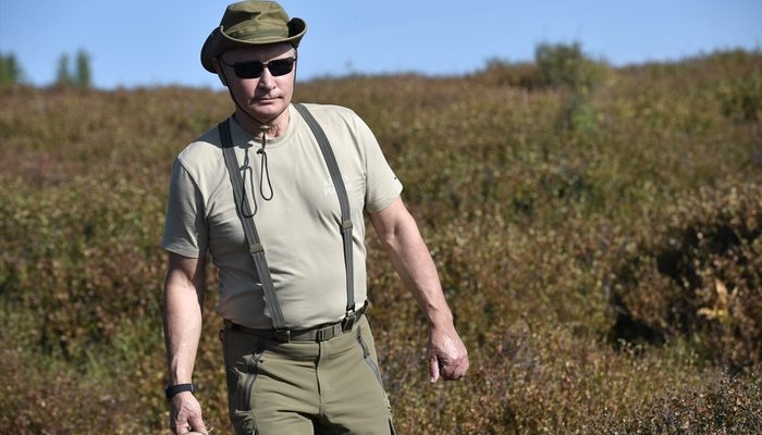 Putin'in tüm dünyada ilgi toplayan tatil görüntüleri 10
