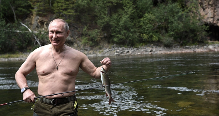 Putin'in tüm dünyada ilgi toplayan tatil görüntüleri 4