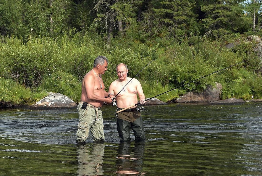 Putin'in tüm dünyada ilgi toplayan tatil görüntüleri 5