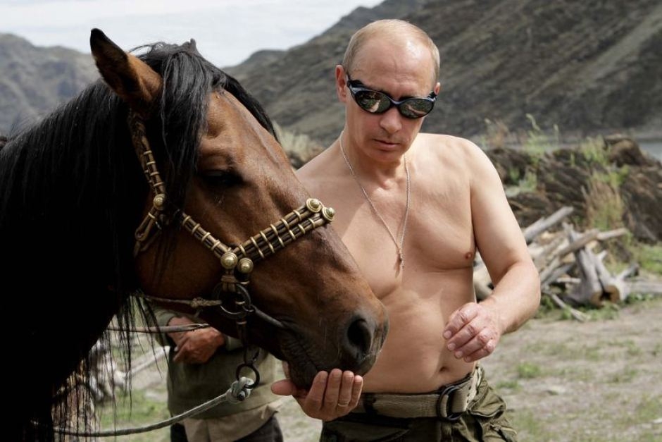 Putin'in tüm dünyada ilgi toplayan tatil görüntüleri 6