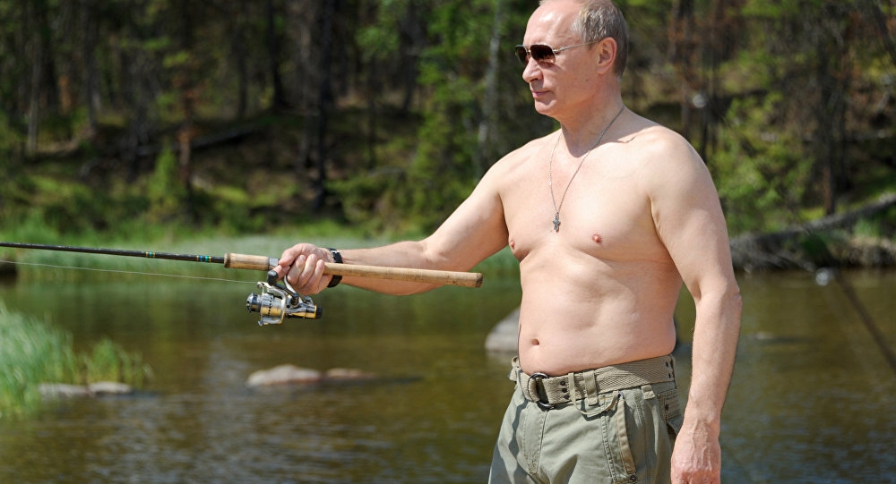 Putin'in tüm dünyada ilgi toplayan tatil görüntüleri 8
