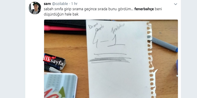 Fenerbahçe hakkında atılan komik tweetler 11