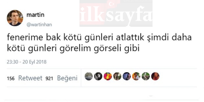 Fenerbahçe hakkında atılan komik tweetler 17