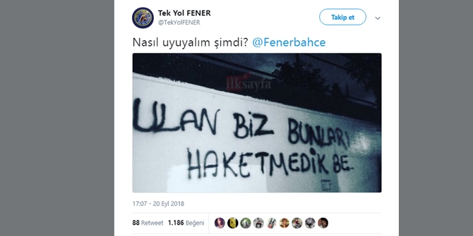 Fenerbahçe hakkında atılan komik tweetler 8