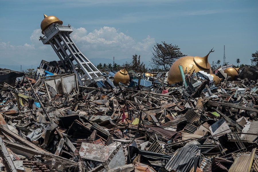 Endonezya'daki deprem ve tsunami sonrası görüntüler 26