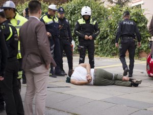 Ankara'yı savaş alanına çeviren traktör şoförünün fotoğrafları!