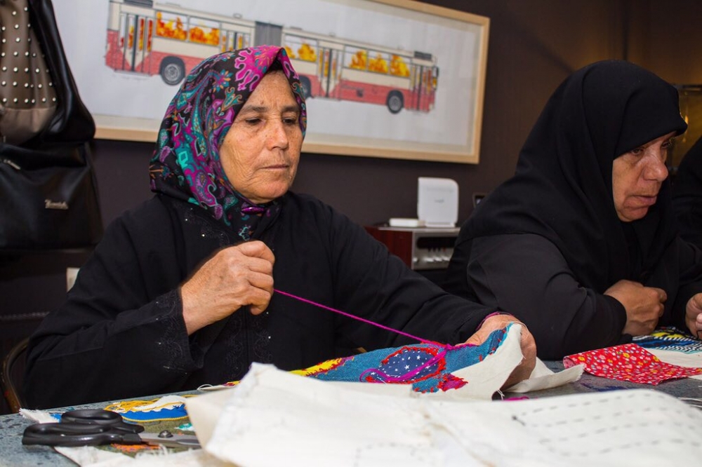 12 Suriyeli kadın, umudu resmetti 10