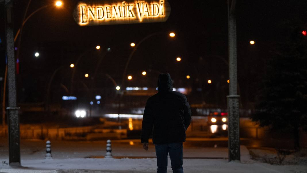 Vatandaş eğlenmeye koştu: İşte Ankara'dan kar manzaraları 3