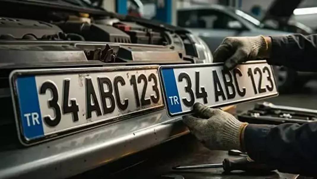 Plaka değişiminde ücretsiz dönem başlıyor: Resmi Gazete’de yayımlandı 1