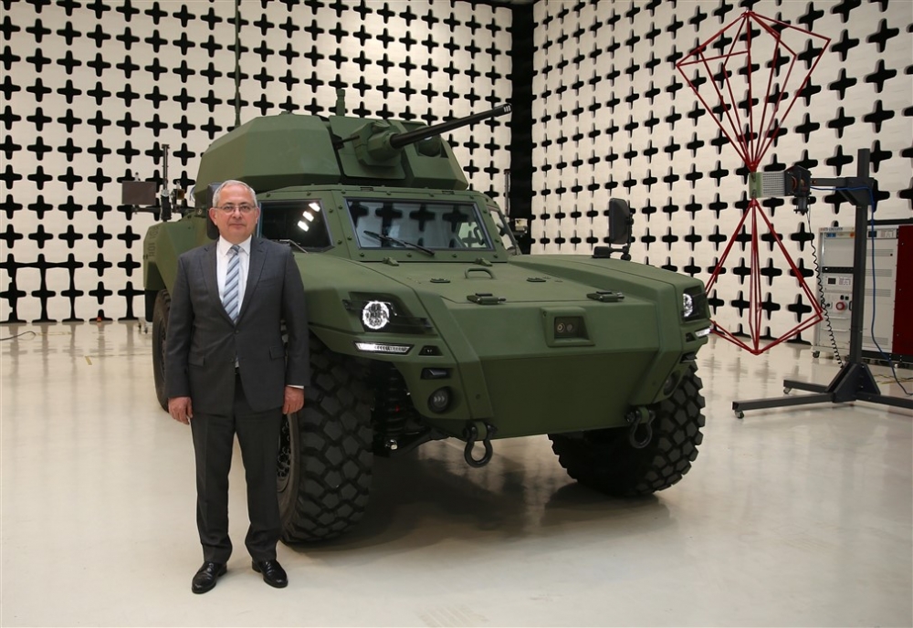 Türkiye’nin ilk elektrikli zırhlı aracı Akrep II 13