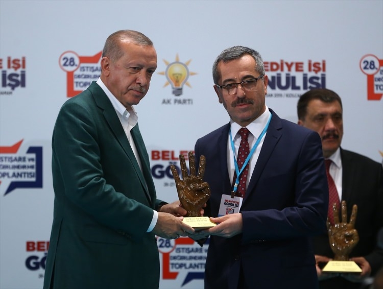 Başkan Erdoğan'ın ödül verdiği belediye başkanları 10