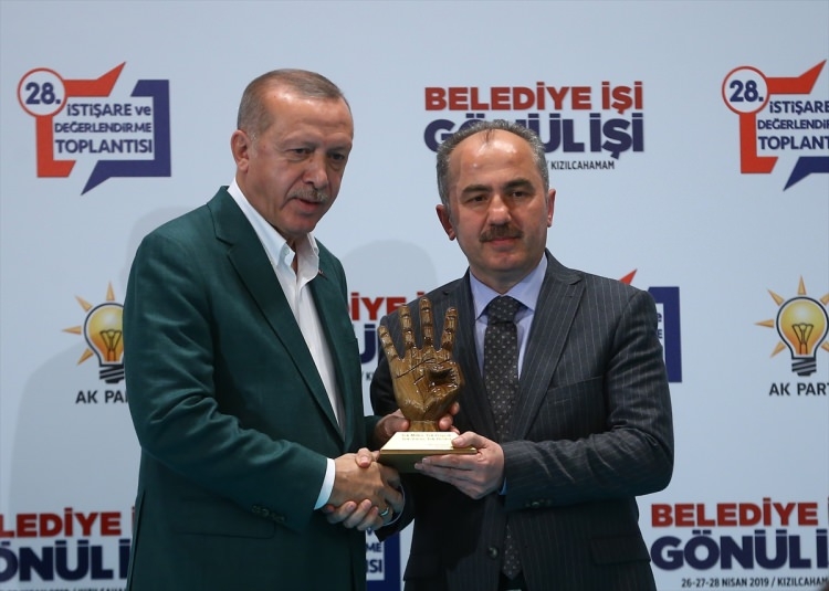 Başkan Erdoğan'ın ödül verdiği belediye başkanları 6