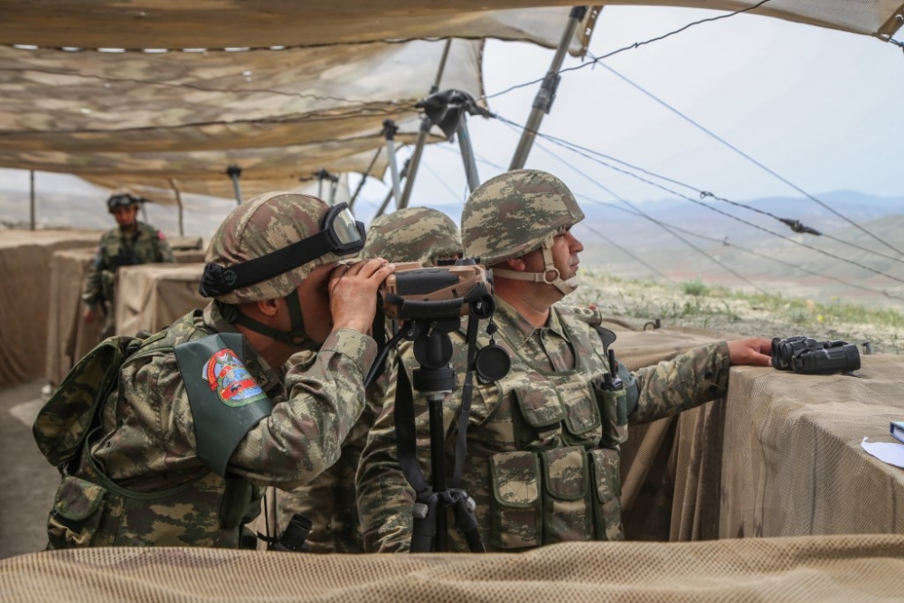 Türkiye ve Azerbaycan’dan savaş sahnelerini aratmayan tatbikat 10