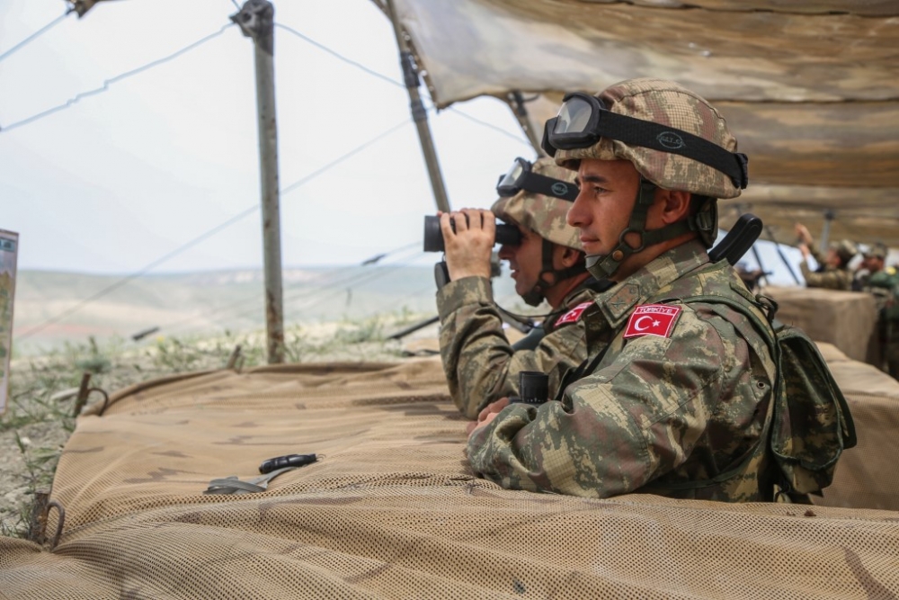 Türkiye ve Azerbaycan’dan savaş sahnelerini aratmayan tatbikat 11