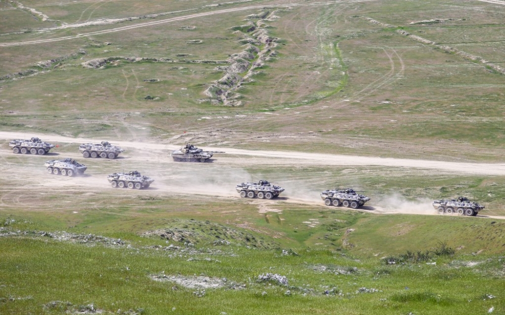 Türkiye ve Azerbaycan’dan savaş sahnelerini aratmayan tatbikat 9