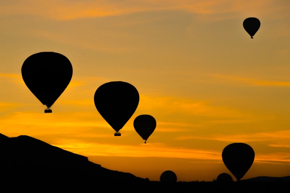 Turistlerin gözdesi sıcak hava balonları 10