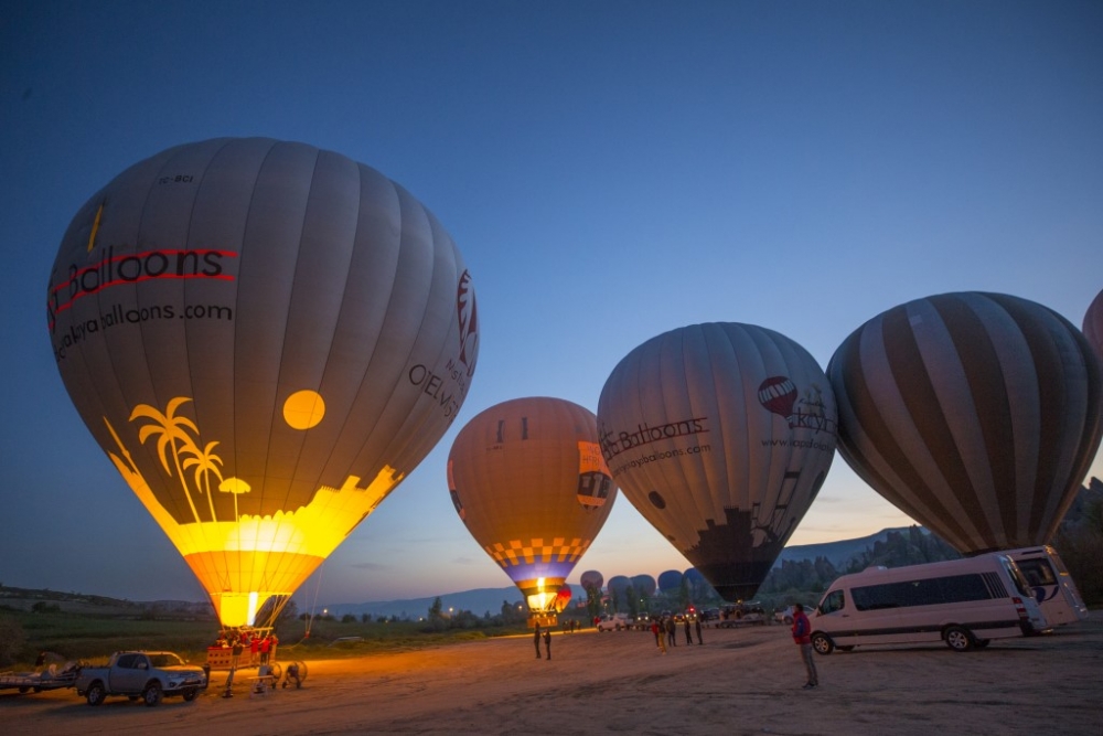 Turistlerin gözdesi sıcak hava balonları 7