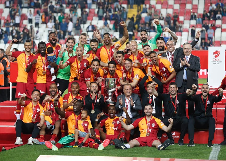 Türkiye Kupası'nın sahibi Galatasaray 1