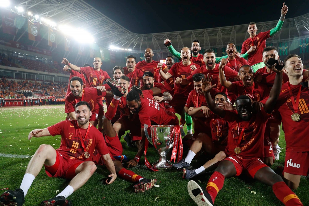 Türkiye Kupası'nın sahibi Galatasaray 10