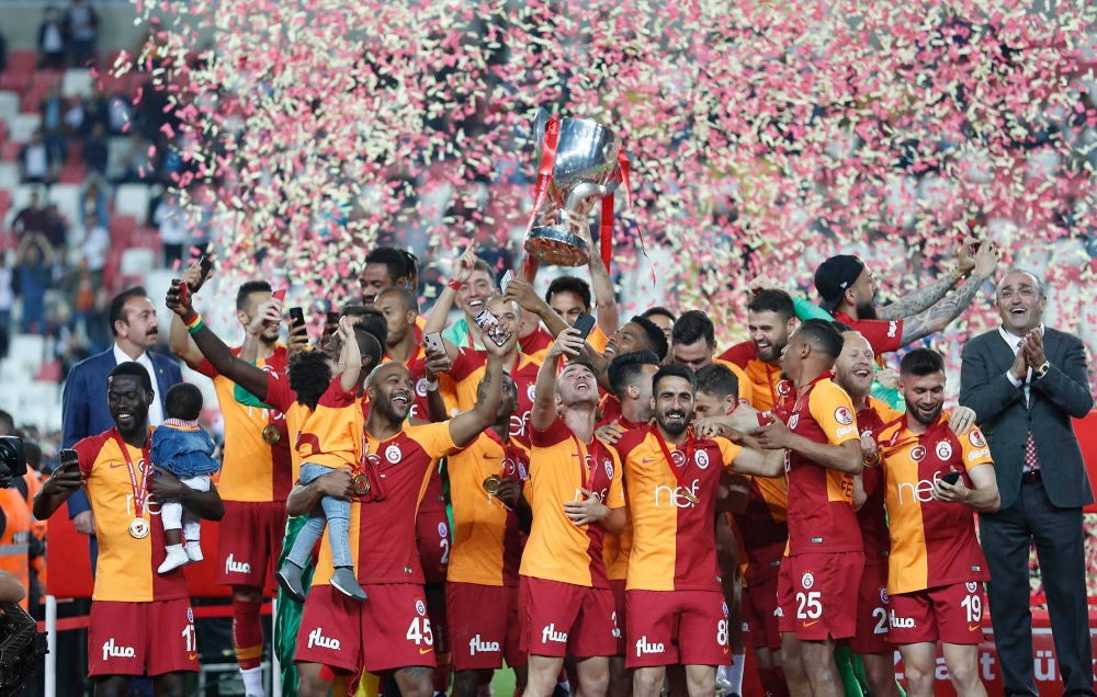 Türkiye Kupası'nın sahibi Galatasaray 14