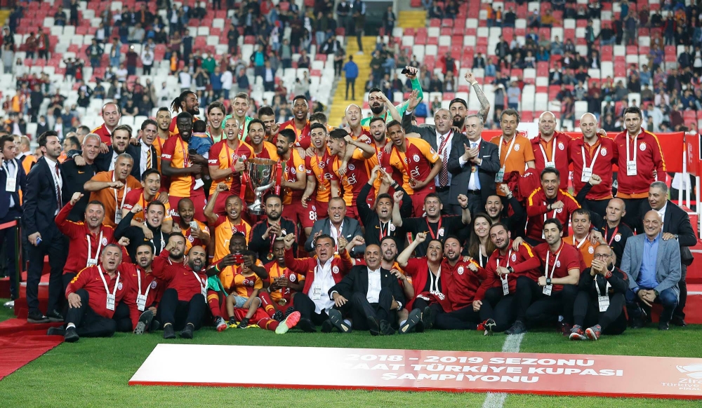 Türkiye Kupası'nın sahibi Galatasaray 6