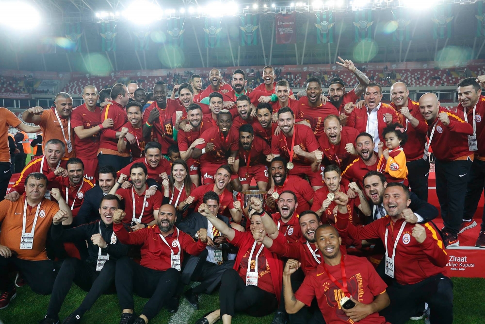 Türkiye Kupası'nın sahibi Galatasaray 7