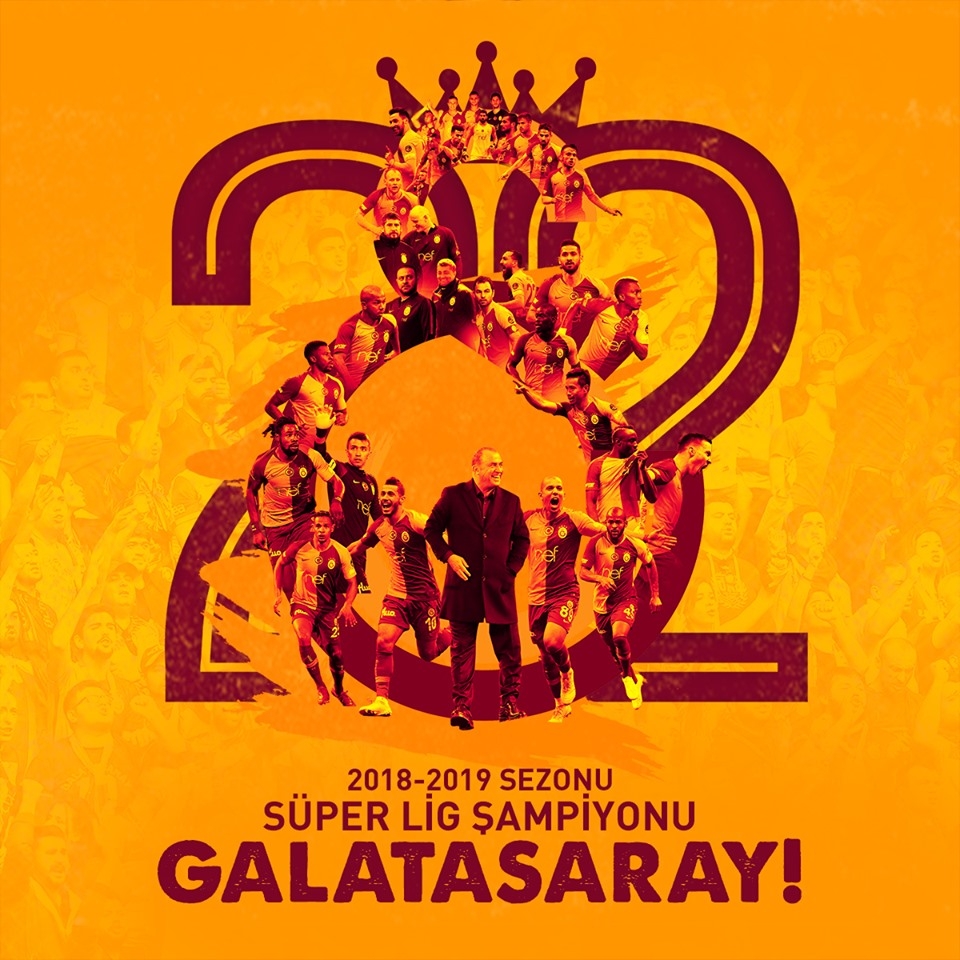 Süper Lig'de şampiyon Galatasaray 1
